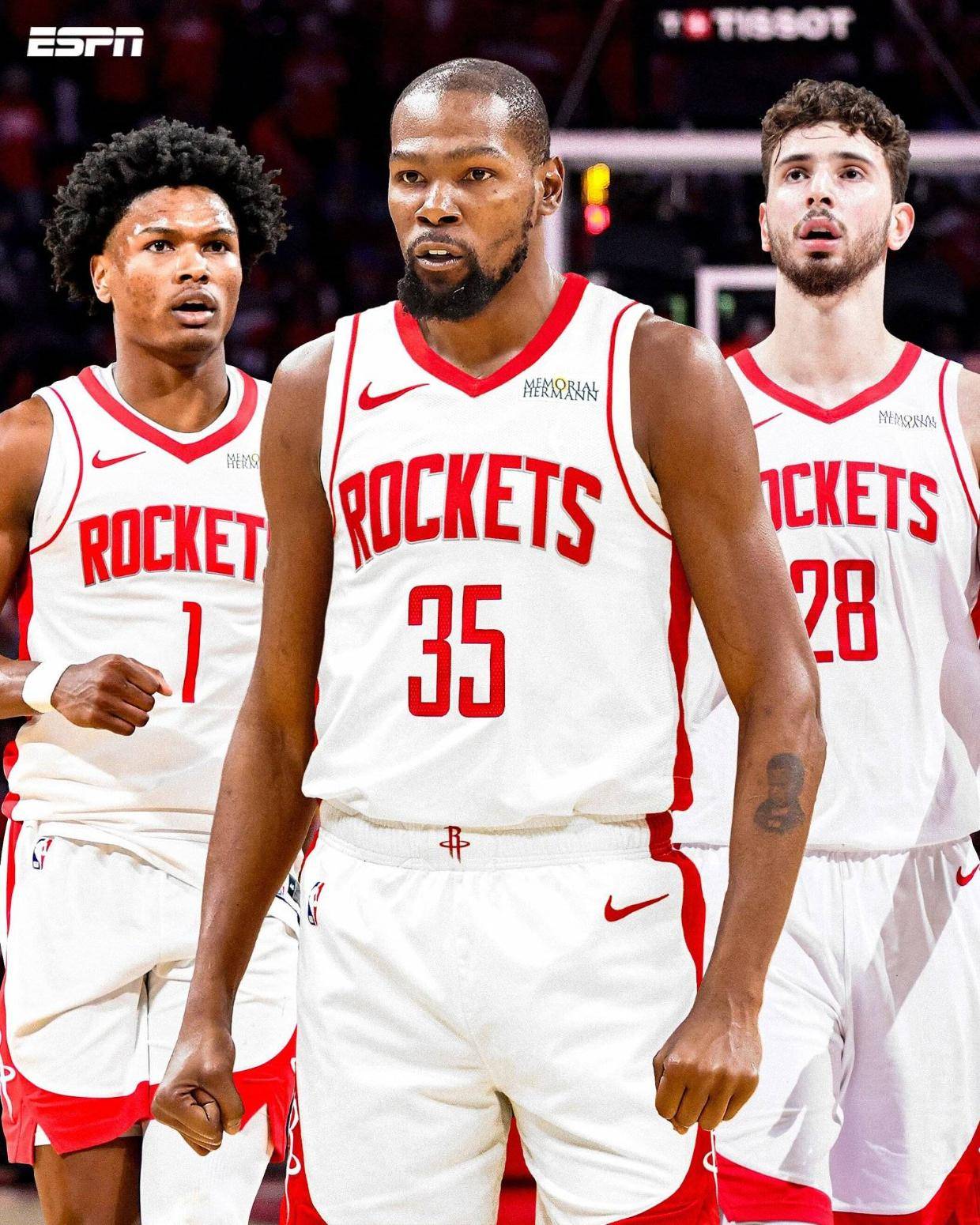 曝杜兰特愿低于顶薪续约火箭 想在这里结束生涯